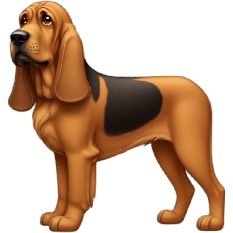 Bloodhound dog emoji