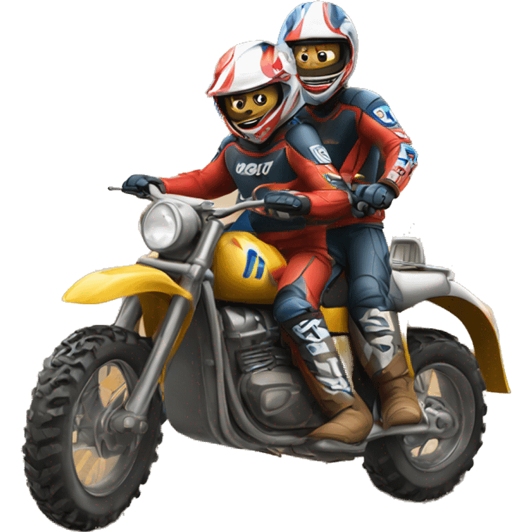 Motorcross sidecar  emoji