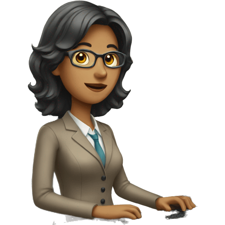 a secretary emoji