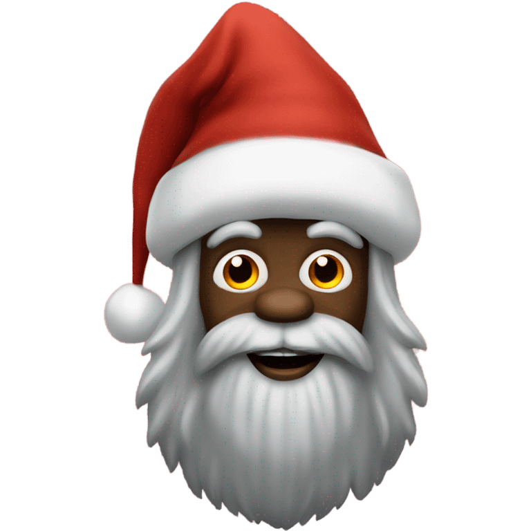 Bigfoot Santa Claus  emoji