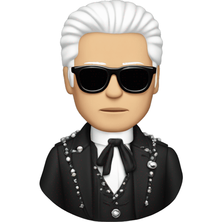 karl lagerfeld emoji