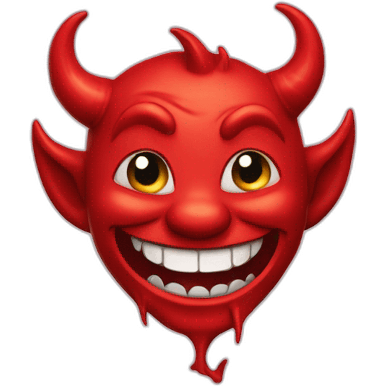 happy devil emoji