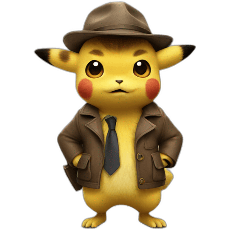 Detective pikachu emoji