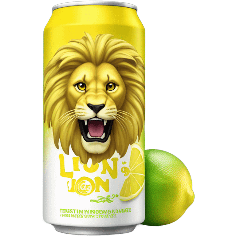 Lions lemonade energy drink  emoji