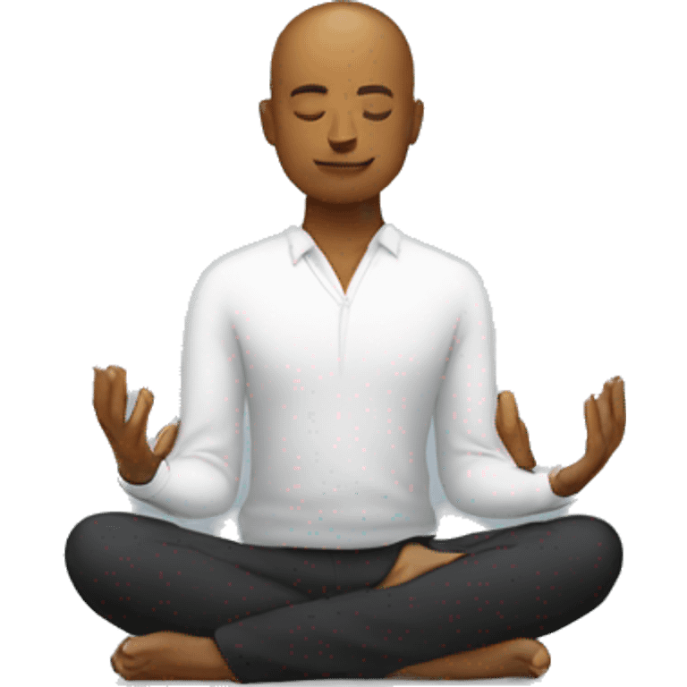 ceo meditating emoji