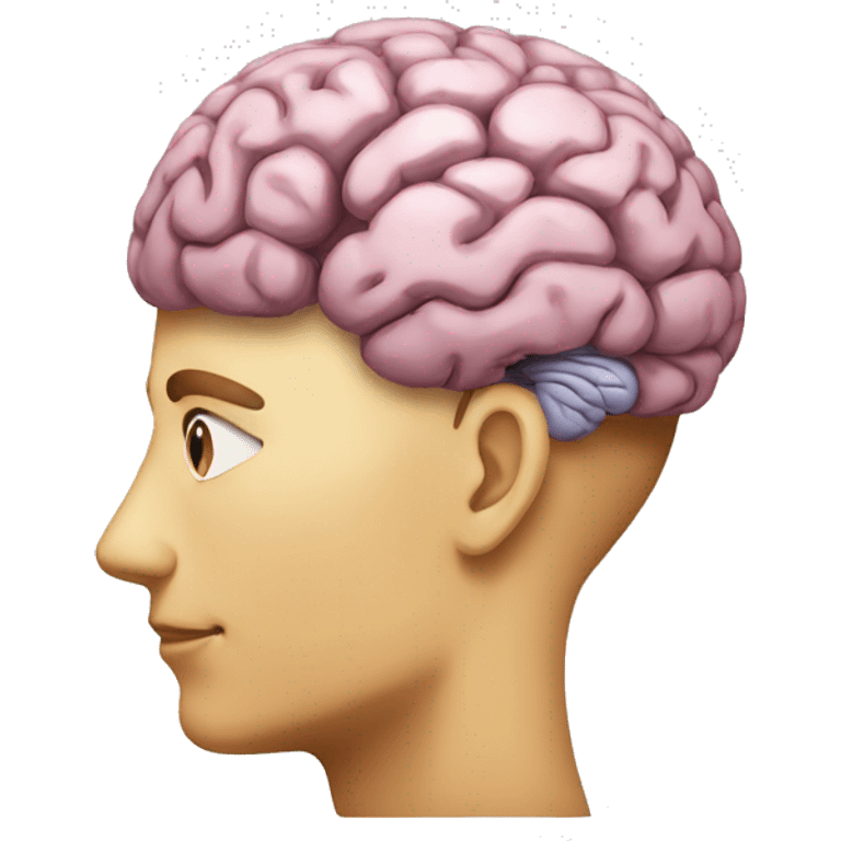 brain human emoji