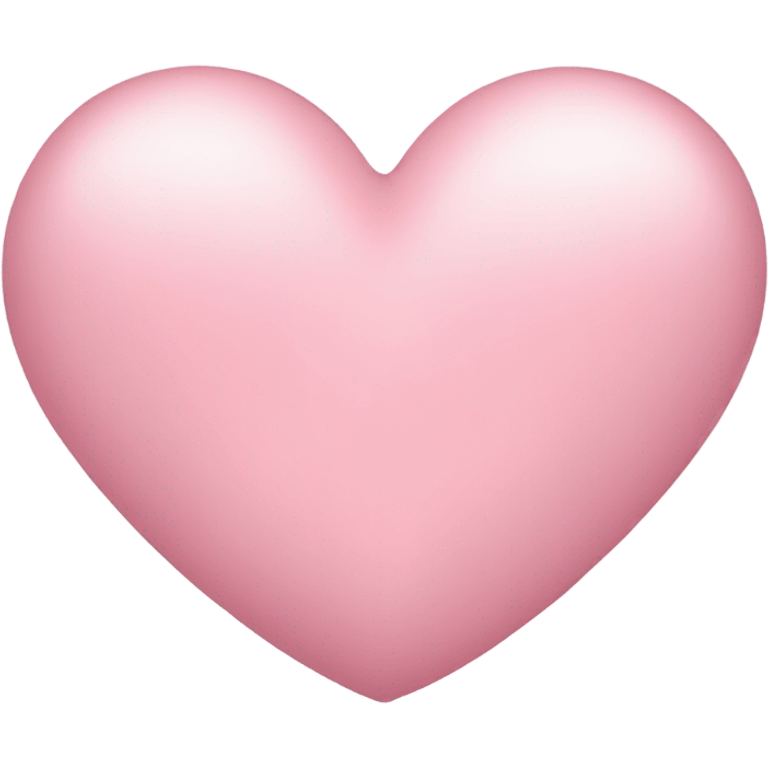 light pink heart emoji