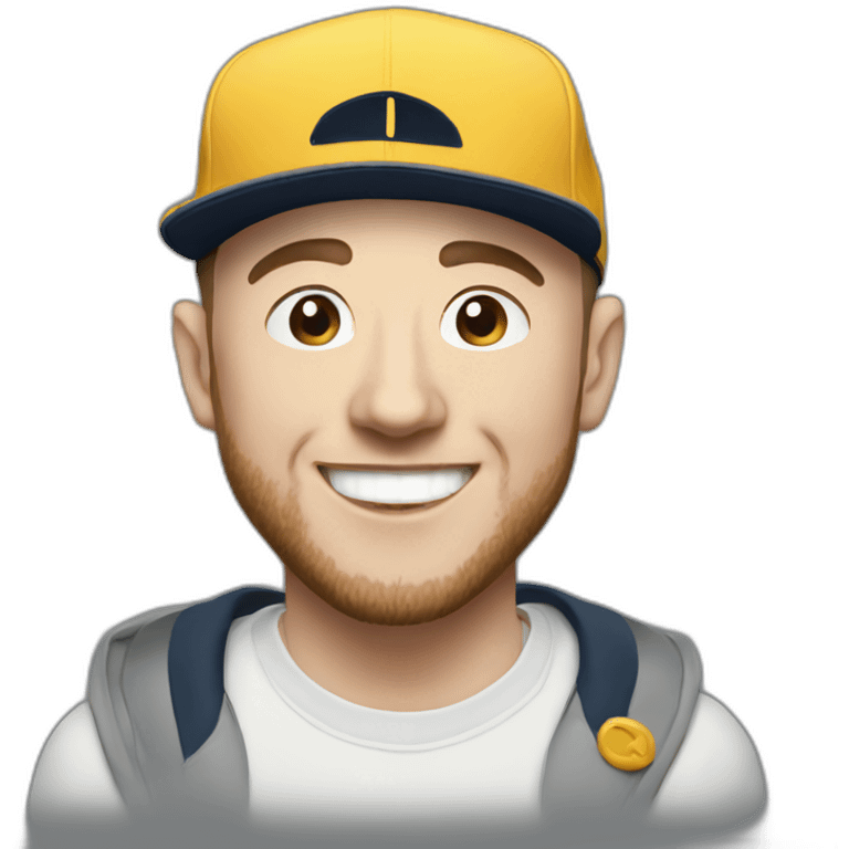 mac miller smiling emoji