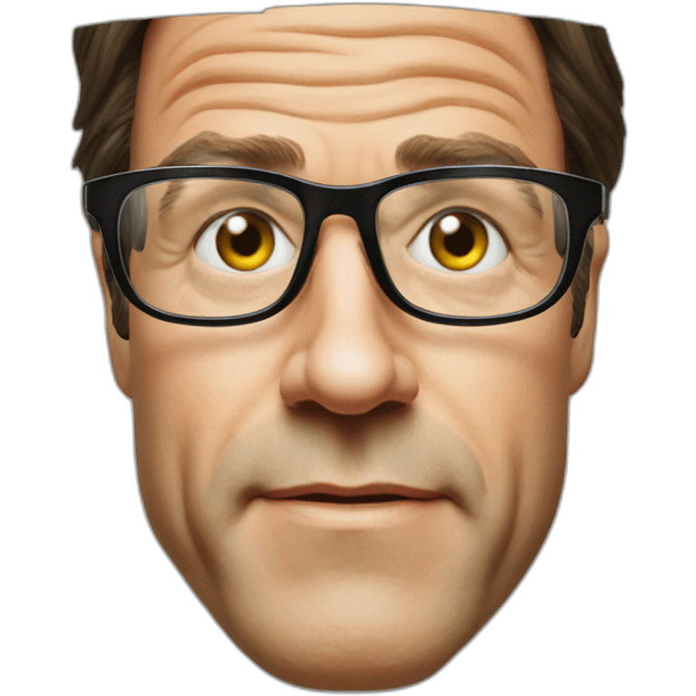 Mark Rutte glasses emoji