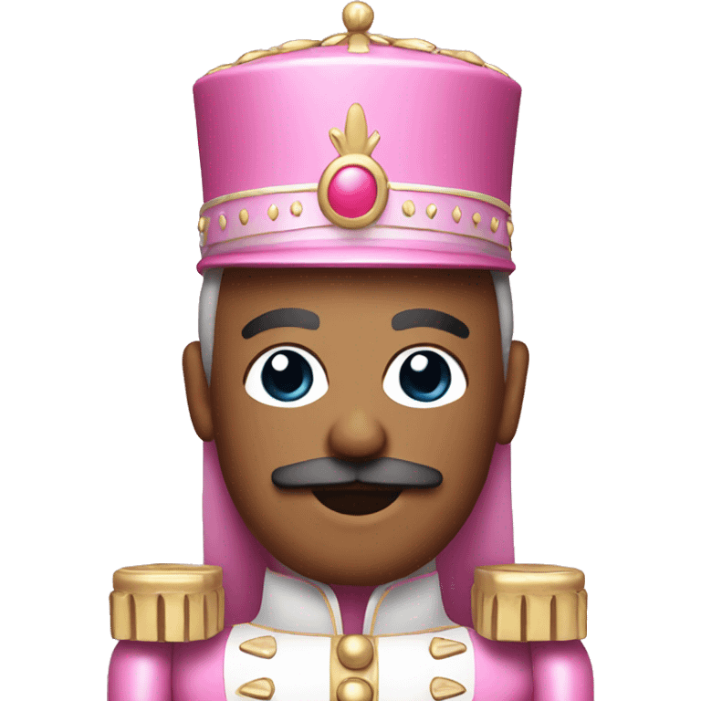 Pink nutcracker  emoji