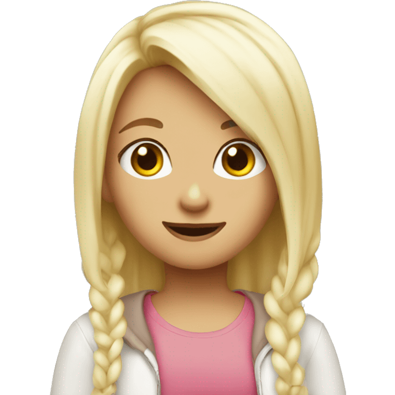 Vanilla girl emoji