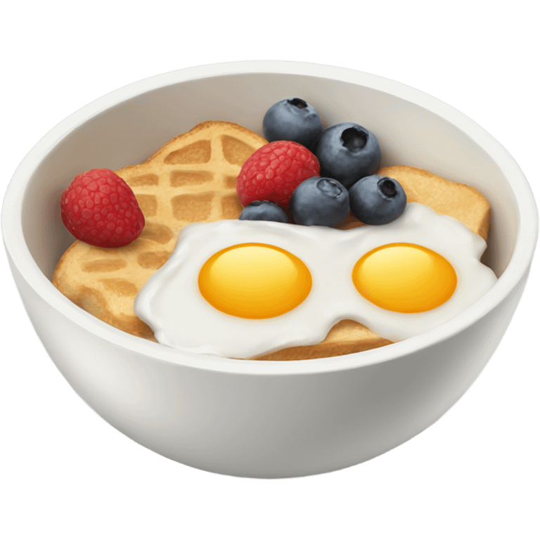 breakfast bowl emoji