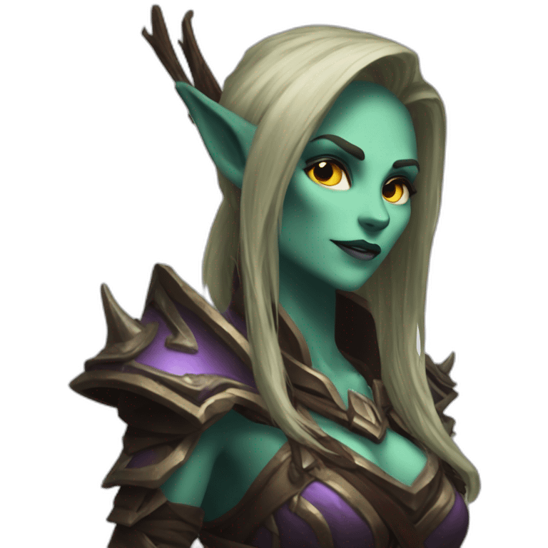 sylvanas in heal emoji