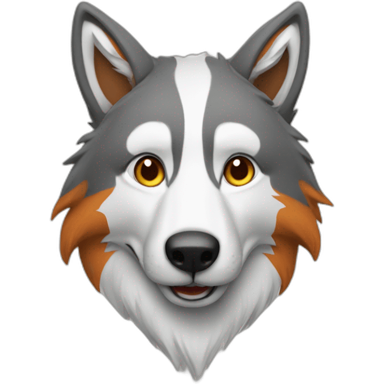 Renard argenté emoji