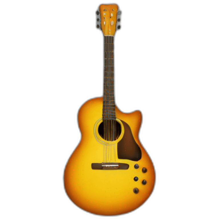 Guitare emoji