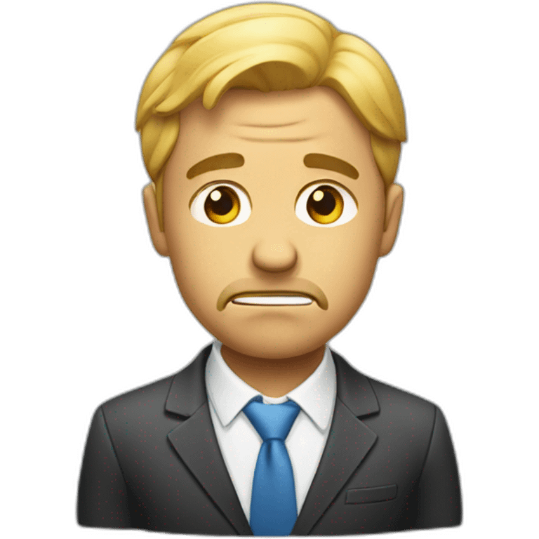 desperate businessman emoji