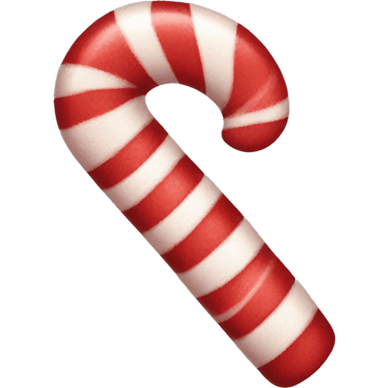 Candy cane with smile  emoji