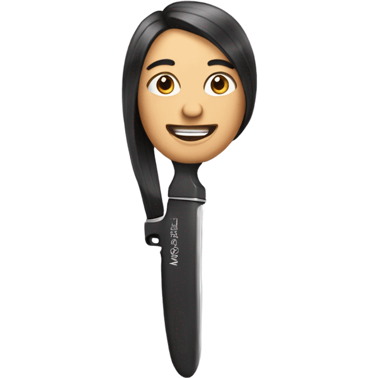 L’ange straightener emoji