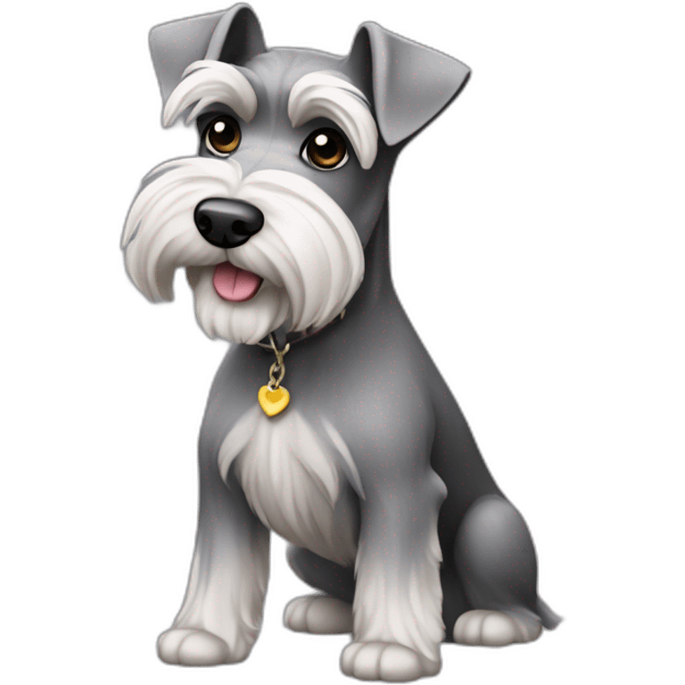 miniature schnauzer emoji