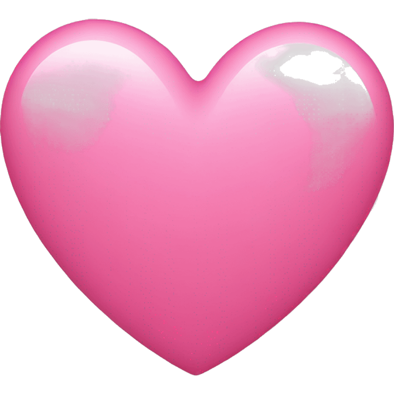 Pink heart emoji