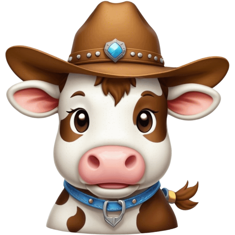 cow with cowboy hat emoji