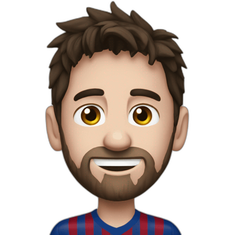 Messi when said que mira bobo emoji