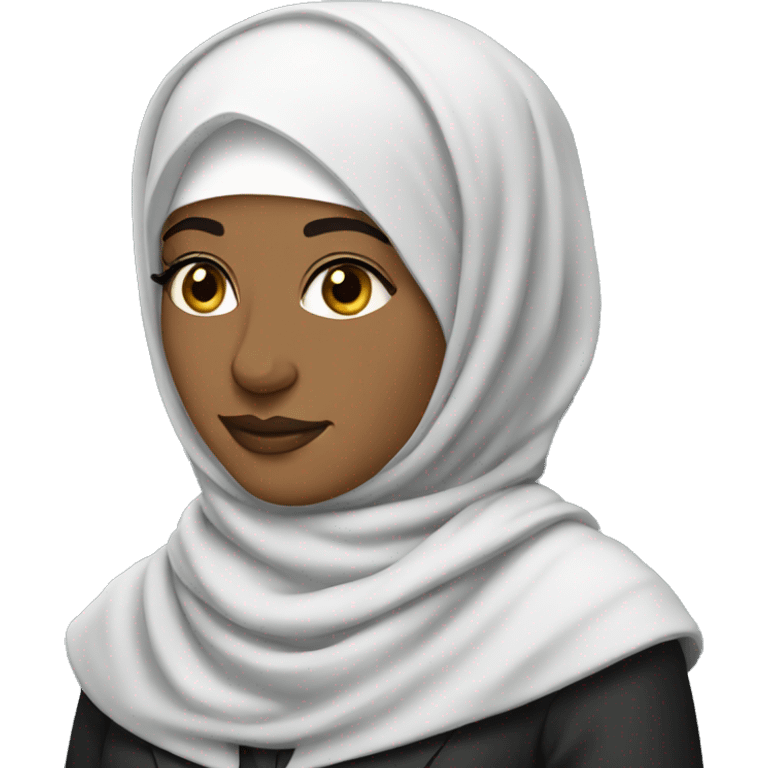 Hijabi lawyer emoji