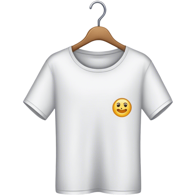 t-shirt on hanger emoji