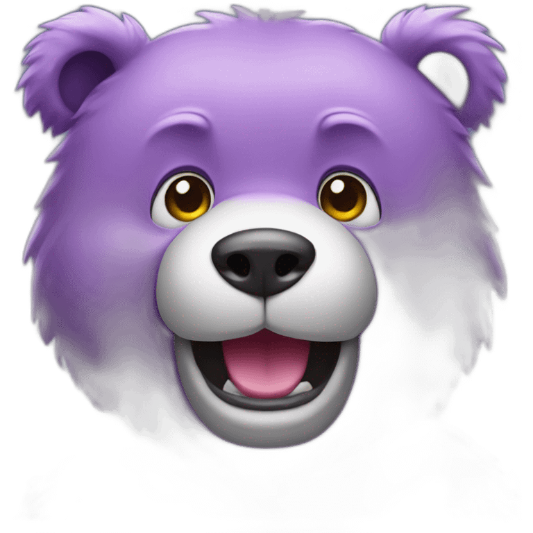 purple-cute-bear emoji