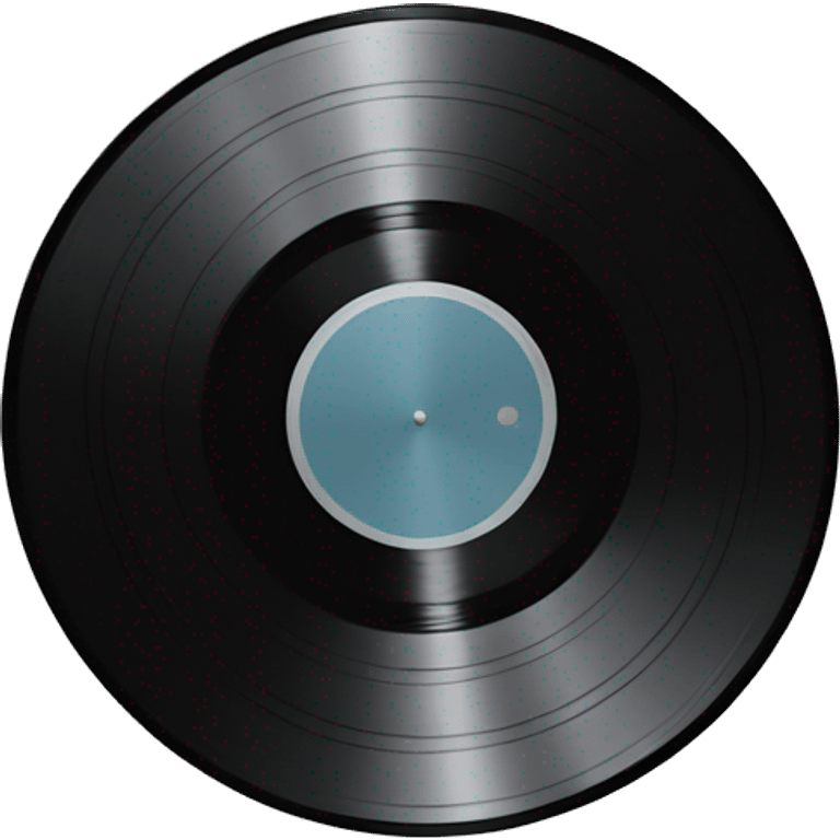 Vinyl record emoji