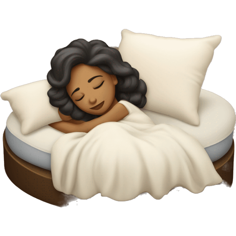 coquette girl sleeping emoji