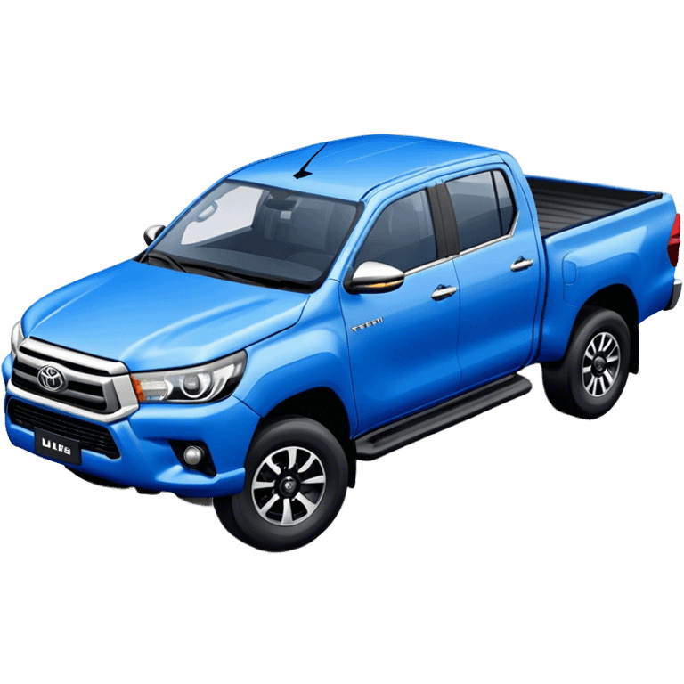 Toyota Hilux - Toyota (Model Year: 2021) (Iconic colour: Blue) emoji