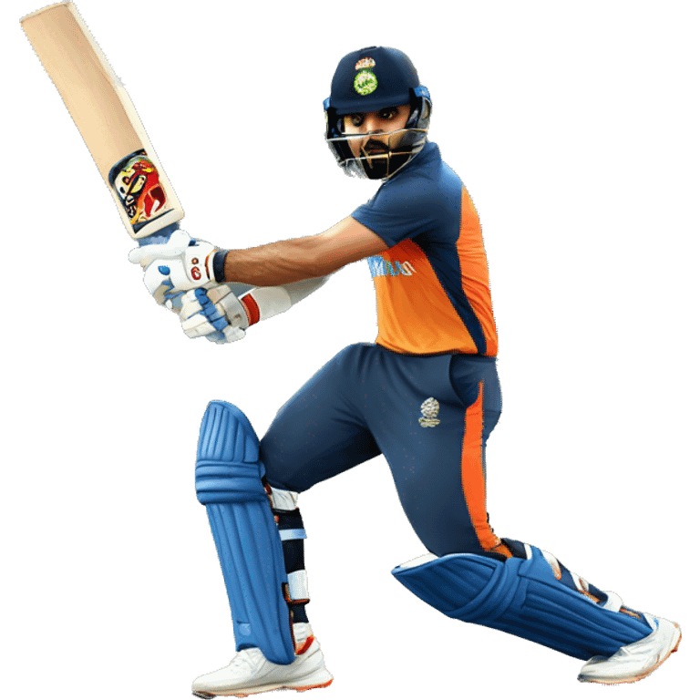 Virat kohli cover drive  emoji