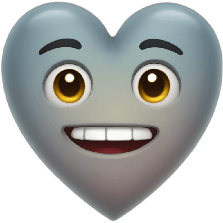 Real heart' emoji