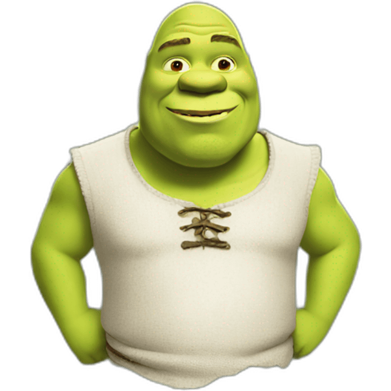 white-shrek emoji