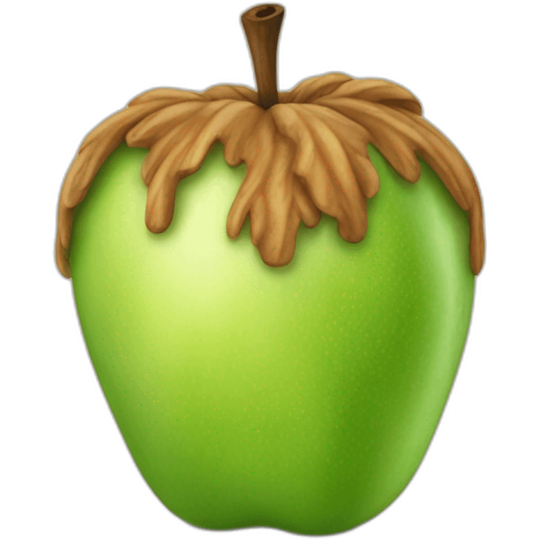 Caca  pomme emoji