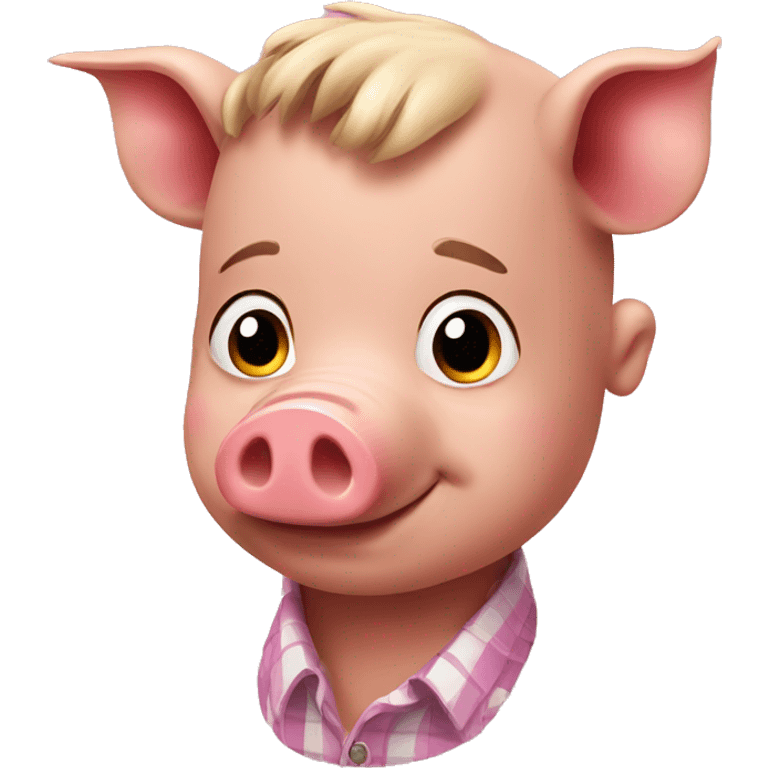 Pig boyfriends  emoji