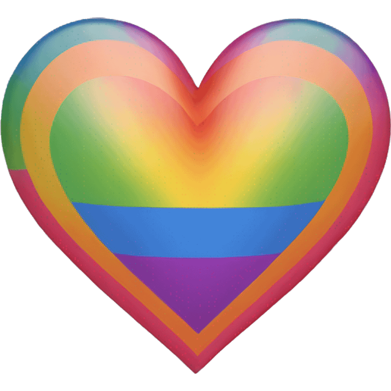 pride flag heart emoji