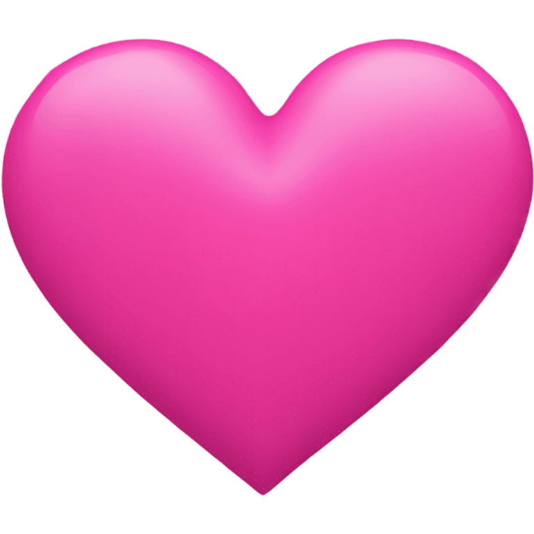 Pink heart  emoji