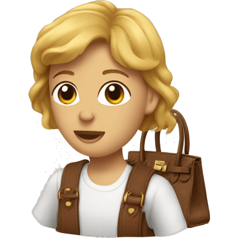 A birkin  emoji