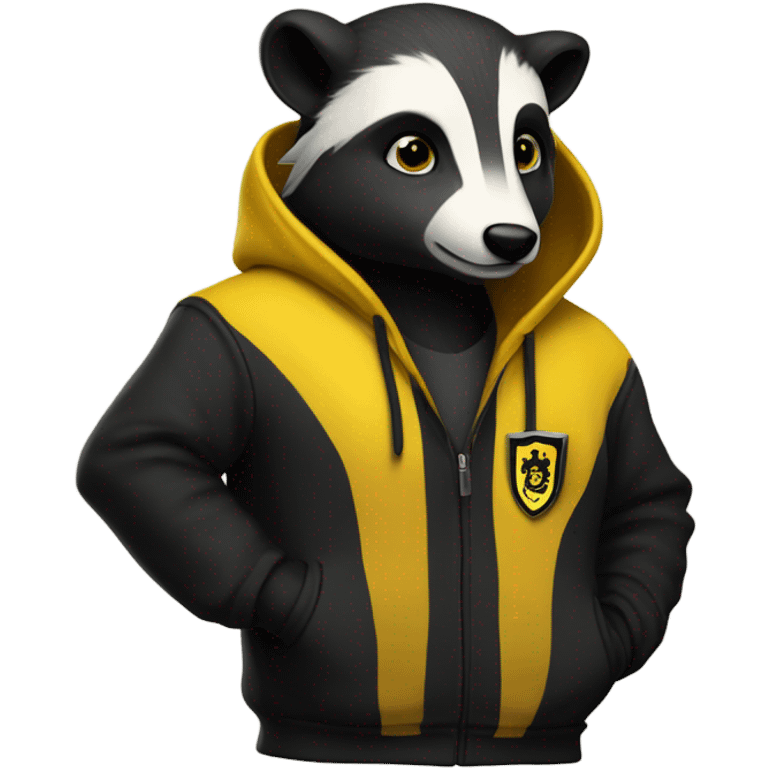 Hufflepuff hoodie  emoji