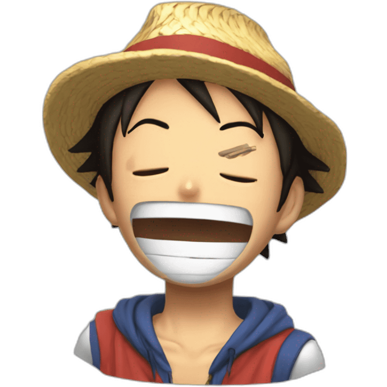 Luffy qui dort emoji