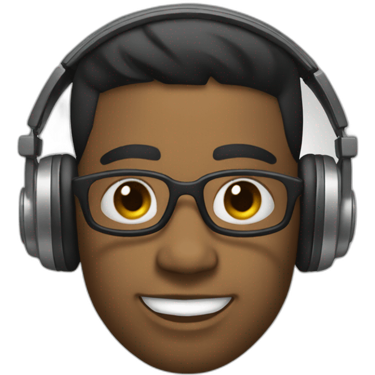 dj swing groove festival faceonly emoji