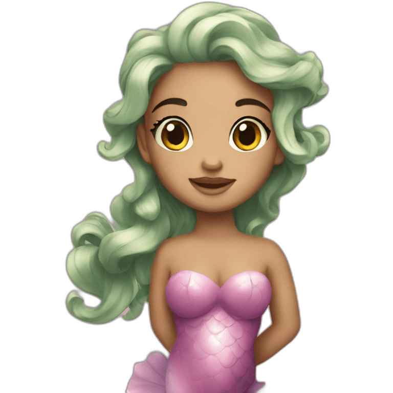 royal cute mermaid emoji