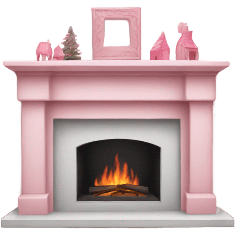 Winter Pink FirePlace emoji