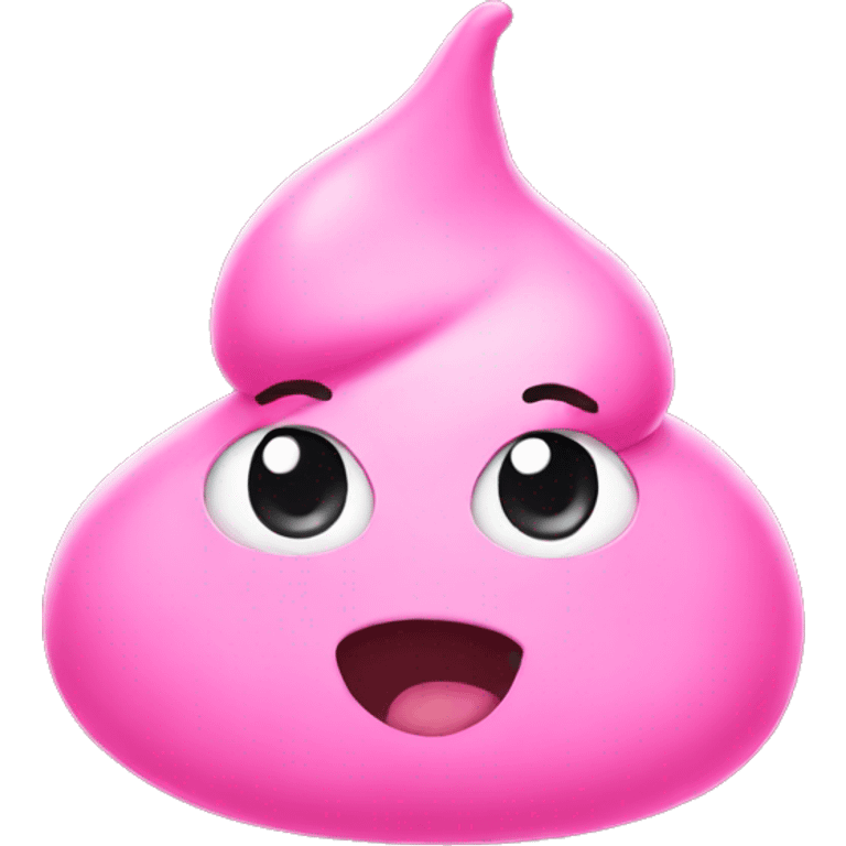 pink poop cute  emoji