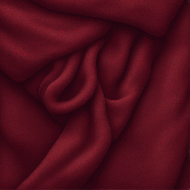 burgundy blanket emoji