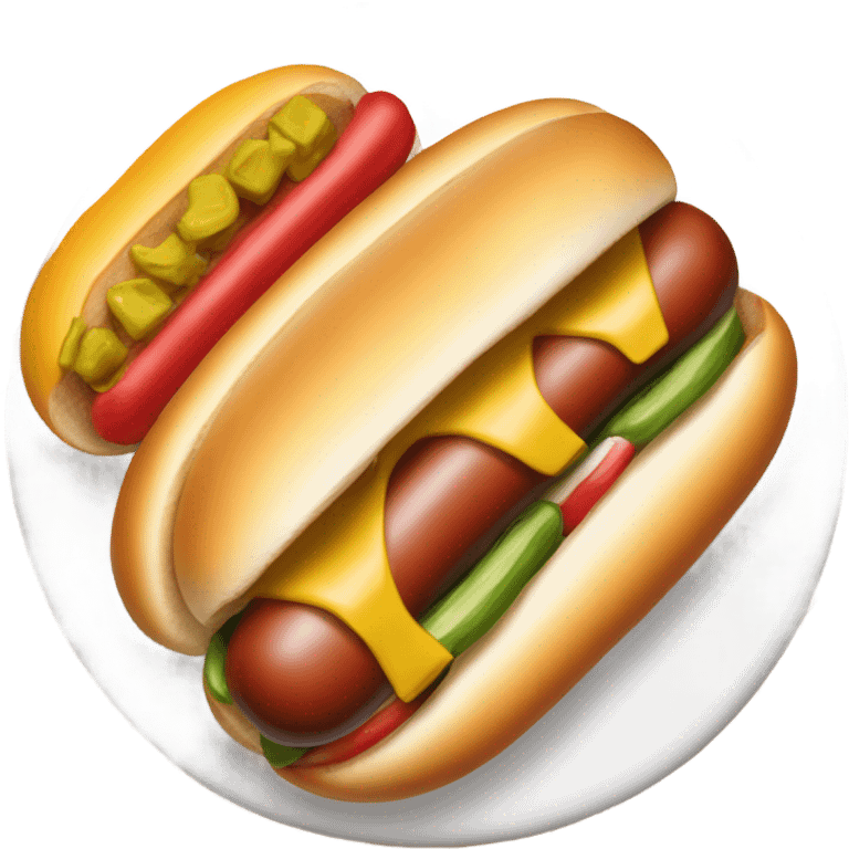 Hotdog emoji