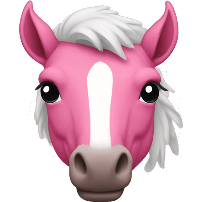 pink bronco emoji