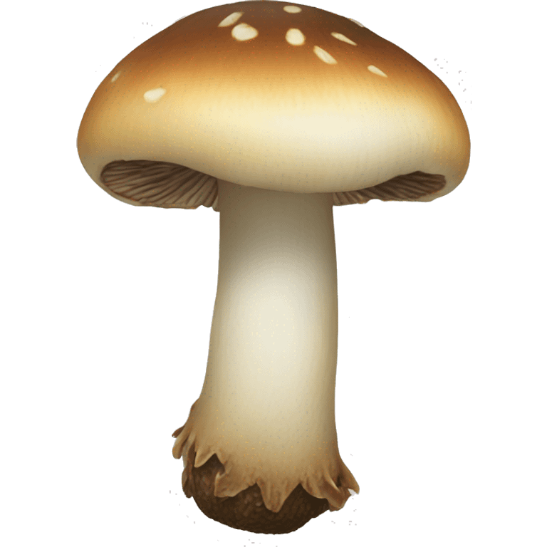 shiitake mushroom (Lentinula edodes) emoji